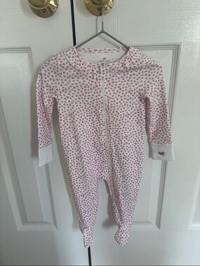 Petite Plume Heart One-Piece Pajamas